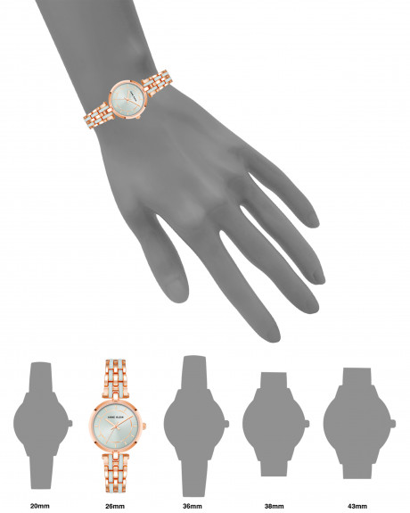 ЧАСЫ НАРУЧНЫЕ ANNE KLEIN 3918LBRG
