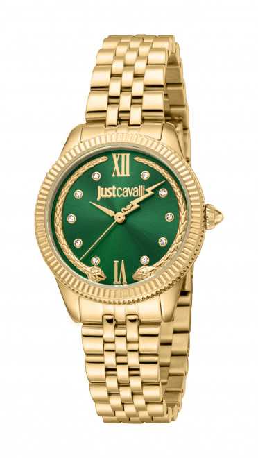 Набор Just Cavalli часы наручные JC1L315M0065 + браслет  JCGW0230BR