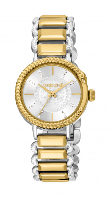 Набор Roberto Cavalli часы наручные RC5L020M0085 + браслет  RCGW0065BR