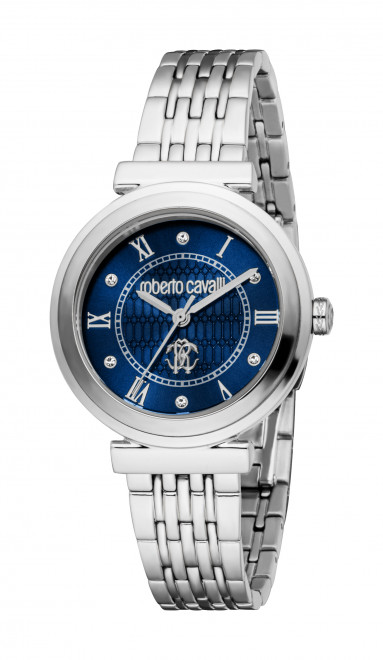 Набор Roberto Cavalli часы наручные RC5L111M0035 + браслет  RCGW0114BR