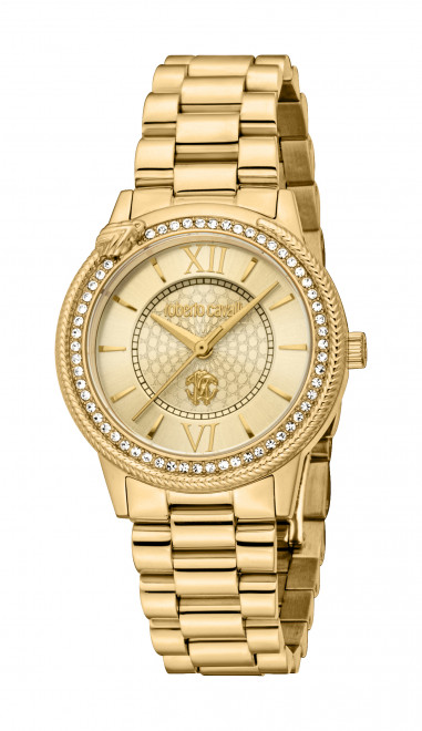 Набор Roberto Cavalli часы наручные RC5L037M2025 + браслет  RCGW0053BR