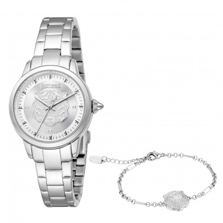 Набор Just Cavalli часы наручные JC1L334M0045 + браслет  JCGW0259BR