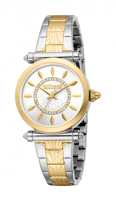 Набор Just Cavalli часы наручные JC1L365M0075 + браслет JCGW0282BR