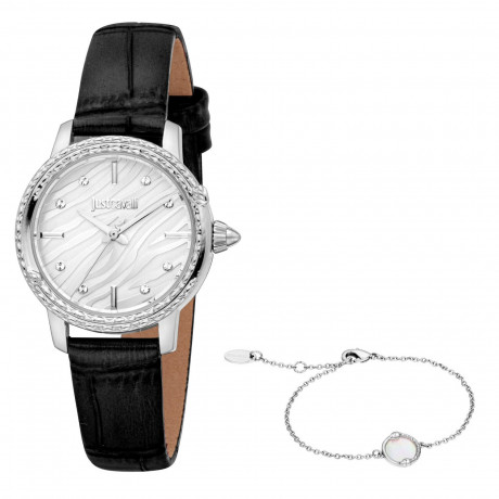 Набор Just Cavalli часы наручные JC1L336L0015 + браслет JCGW0289BR