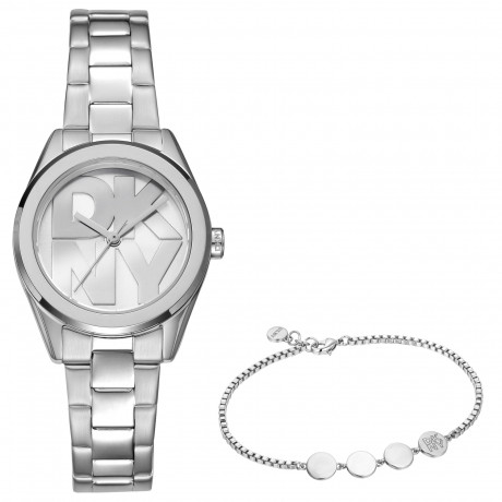 Набор DKNY часы наручные DK1L145M0035 + браслет DKGW0023