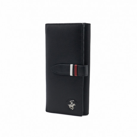 Кошелёк Beverly Hills Polo Club BH-1350-NE, натуральная кожа теленка. Цвет: черный