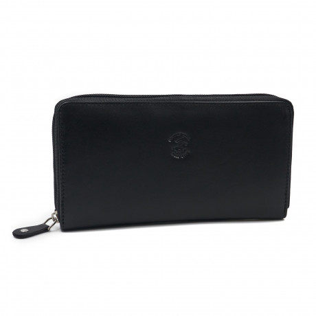 Кошелёк Beverly Hills Polo Club BH-2965-NE, натуральная кожа теленка. Цвет: черный