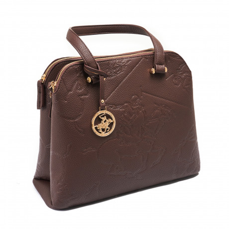 Сумка Beverly Hills Polo Club BH-3001-BX, экокожа. Цвет: бордовый