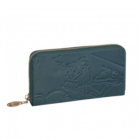 Кошелёк Beverly Hills Polo Club BH-3004-PE, экокожа. Цвет: синий