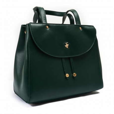 Сумка Beverly Hills Polo Club BH-3010-VE, экокожа. Цвет: зеленый