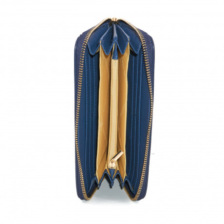 Кошелёк Beverly Hills Polo Club BH-3014-BL, экокожа. Цвет: синий