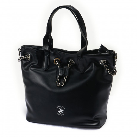 Сумка Beverly Hills Polo Club BH-3021-NE, экокожа. Цвет: черный