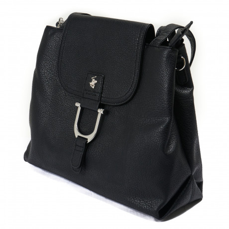 Сумка Beverly Hills Polo Club BH-3060-NE, экокожа. Цвет: черный