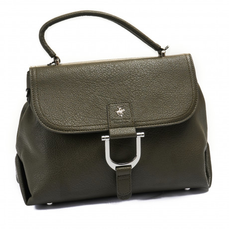 Сумка Beverly Hills Polo Club BH-3062-VE, экокожа. Цвет: зеленый