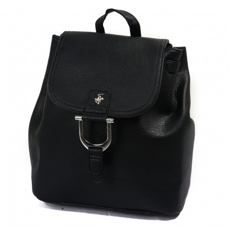 Рюкзак Beverly Hills Polo Club BH-3063-NE, экокожа. Цвет: черный