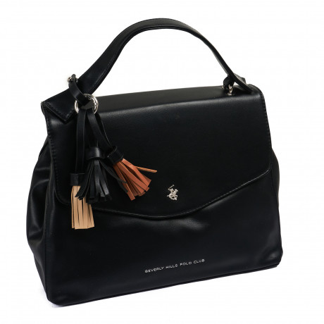 Сумка Beverly Hills Polo Club BH-3070-NE, экокожа. Цвет: черный