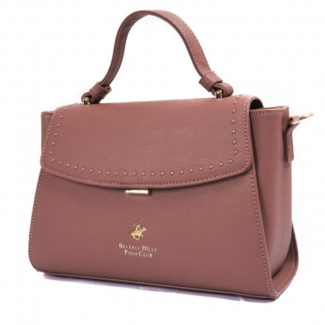 Сумка Beverly Hills Polo Club BH-3083-CI, экокожа. Цвет: лиловый