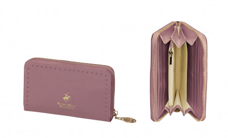 Кошелёк Beverly Hills Polo Club BH-3084-CI, экокожа. Цвет: лиловый