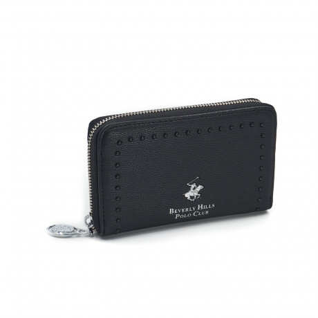 Кошелёк Beverly Hills Polo Club BH-3084-NE, экокожа. Цвет: черный