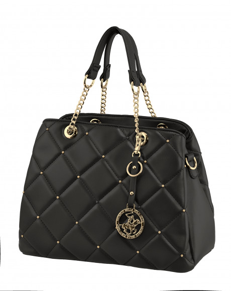 Сумка Beverly Hills Polo Club BH-3091-NE, экокожа. Цвет: черный