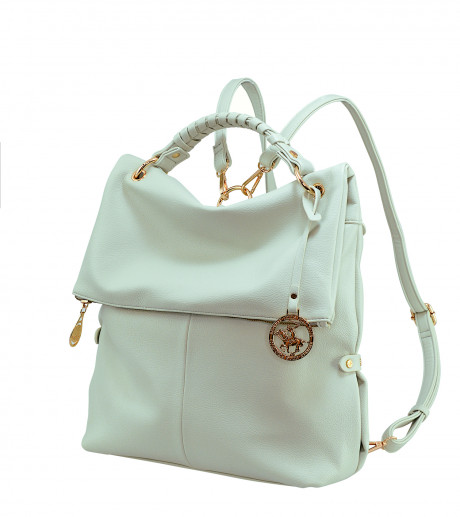 Рюкзак Beverly Hills Polo Club BH-3202-VA, экокожа. Цвет: бирюзовый