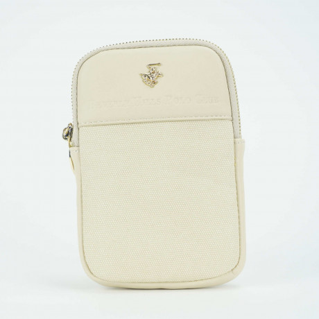 Сумка для телефона Beverly Hills Polo Club BH-3214-BE, экокожа. Цвет: бежевый