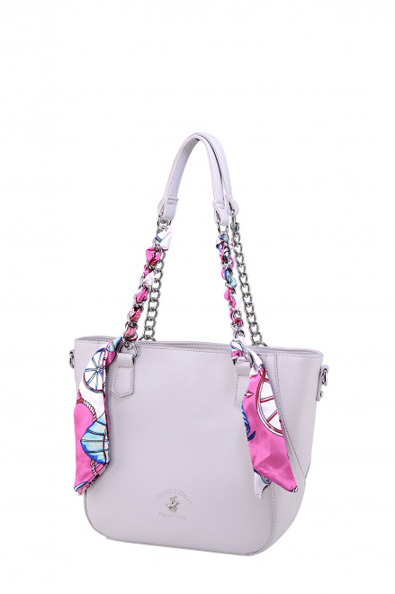 Сумка Beverly Hills Polo Club BH-3221-LC, экокожа. Цвет: лиловый