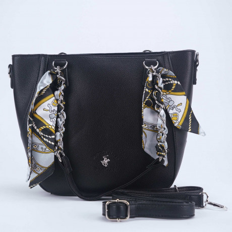 Сумка Beverly Hills Polo Club BH-3221-NE, экокожа. Цвет: чёрный