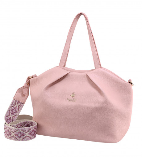 Сумка Beverly Hills Polo Club BH-3240-CI, экокожа. Цвет: розовый