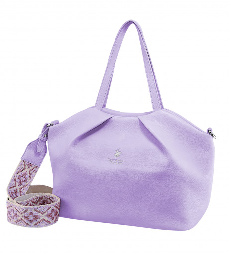 Сумка Beverly Hills Polo Club BH-3240-LI, экокожа. Цвет: лиловый
