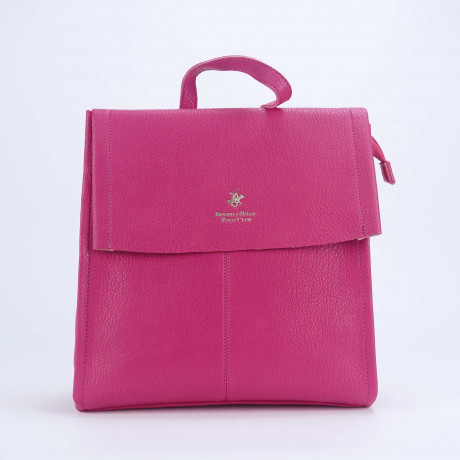 Рюкзак Beverly Hills Polo Club BH-3243-FX, экокожа. Цвет: фуксия