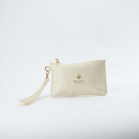 Сумка-косметичка Beverly Hills Polo Club BH-3244-BE, экокожа. Цвет: бежевый