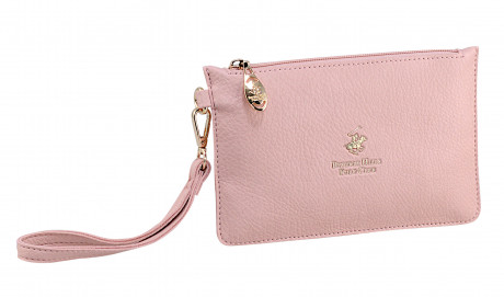 Сумка-косметичка Beverly Hills Polo Club BH-3244-CI, экокожа. Цвет: розовый