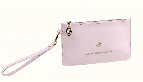 Сумка-косметичка Beverly Hills Polo Club BH-3254-CI, экокожа. Цвет: розовый