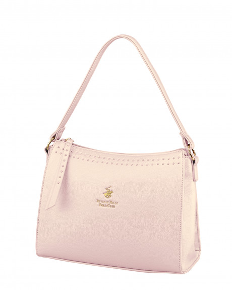 Сумка Beverly Hills Polo Club BH-3302-CI, экокожа. Цвет: розовый