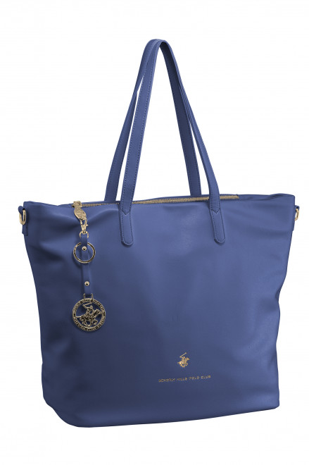 Сумка Beverly Hills Polo Club BH-3310-BL, экокожа. Цвет: синий