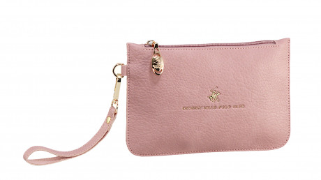 Сумка-косметичка Beverly Hills Polo Club BH-3346-CI, экокожа. Цвет: розовый